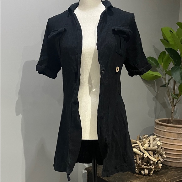 Free People Tops - FREE PEOPLE Short-Sleeve Jacket/ Shirt